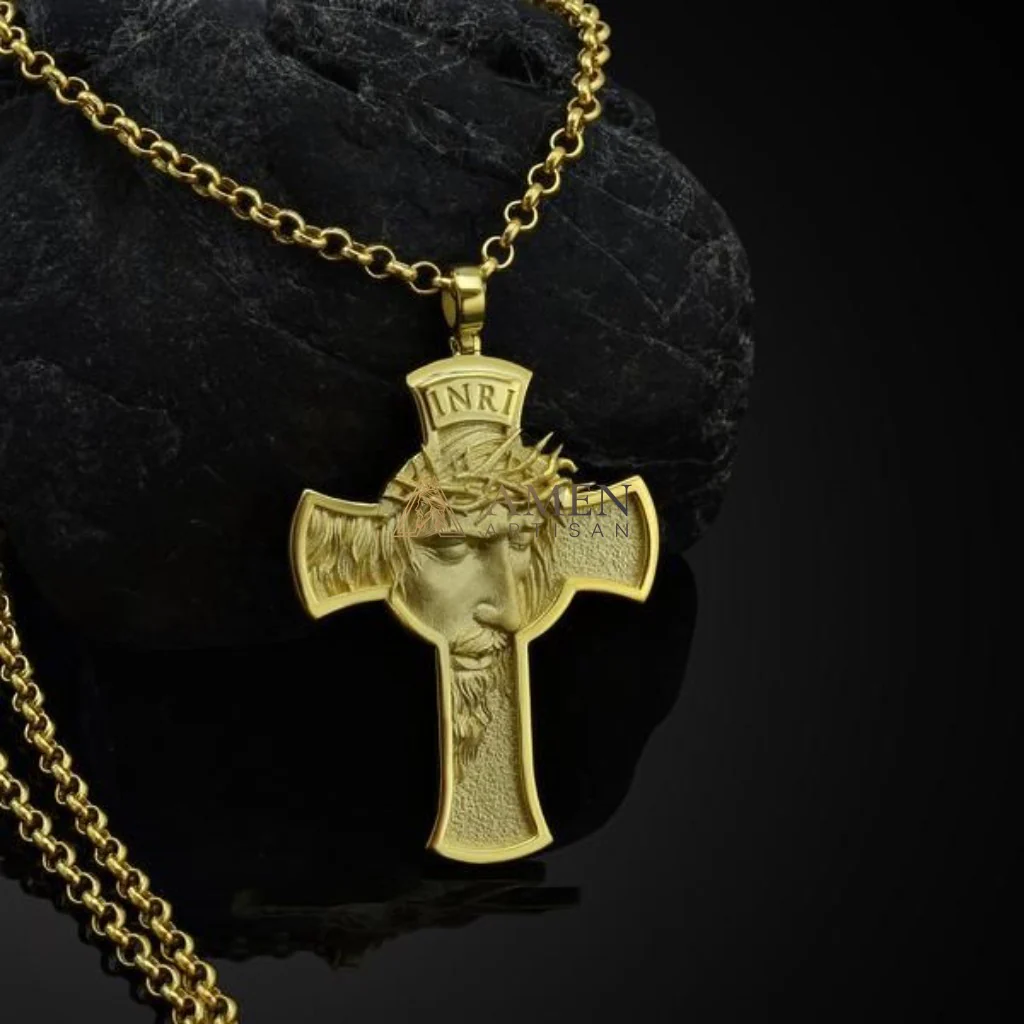 Jesus Necklace Amen Artisan - Image 3