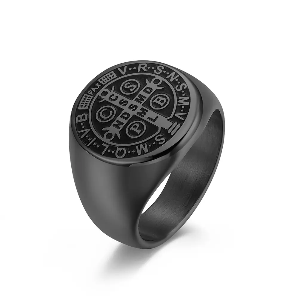 Saint Benedict Medal Ring Amen Artisan - Image 7