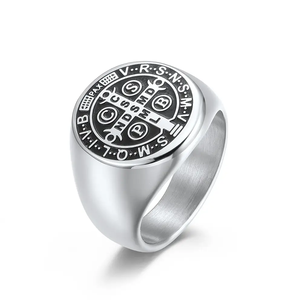 Saint Benedict Medal Ring Amen Artisan - Image 9