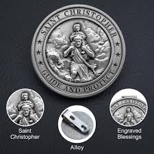 Saint Christopher Car Visor Clip - Image 3