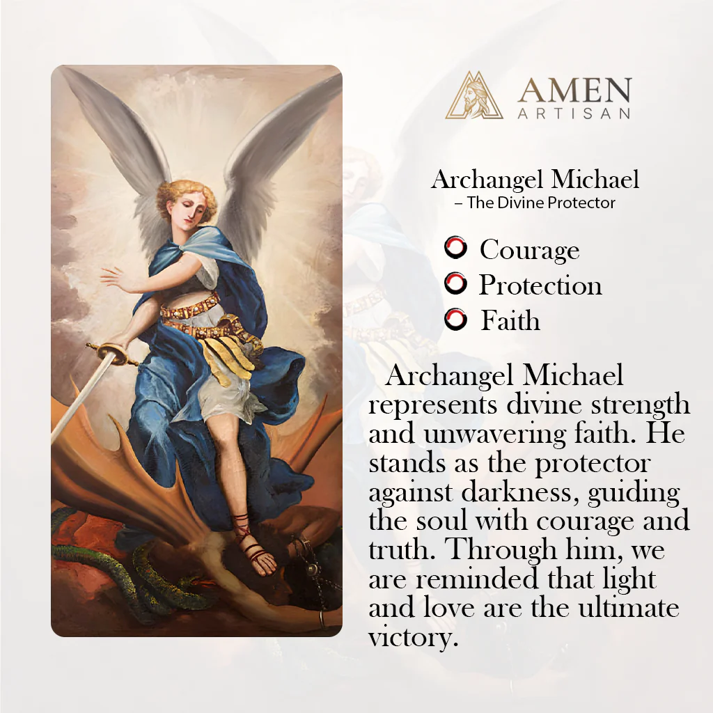 【Deal Today】St. Michael Combat Rosary Paracord Bracelet – Faith & Valor Amen Artisan - Image 17