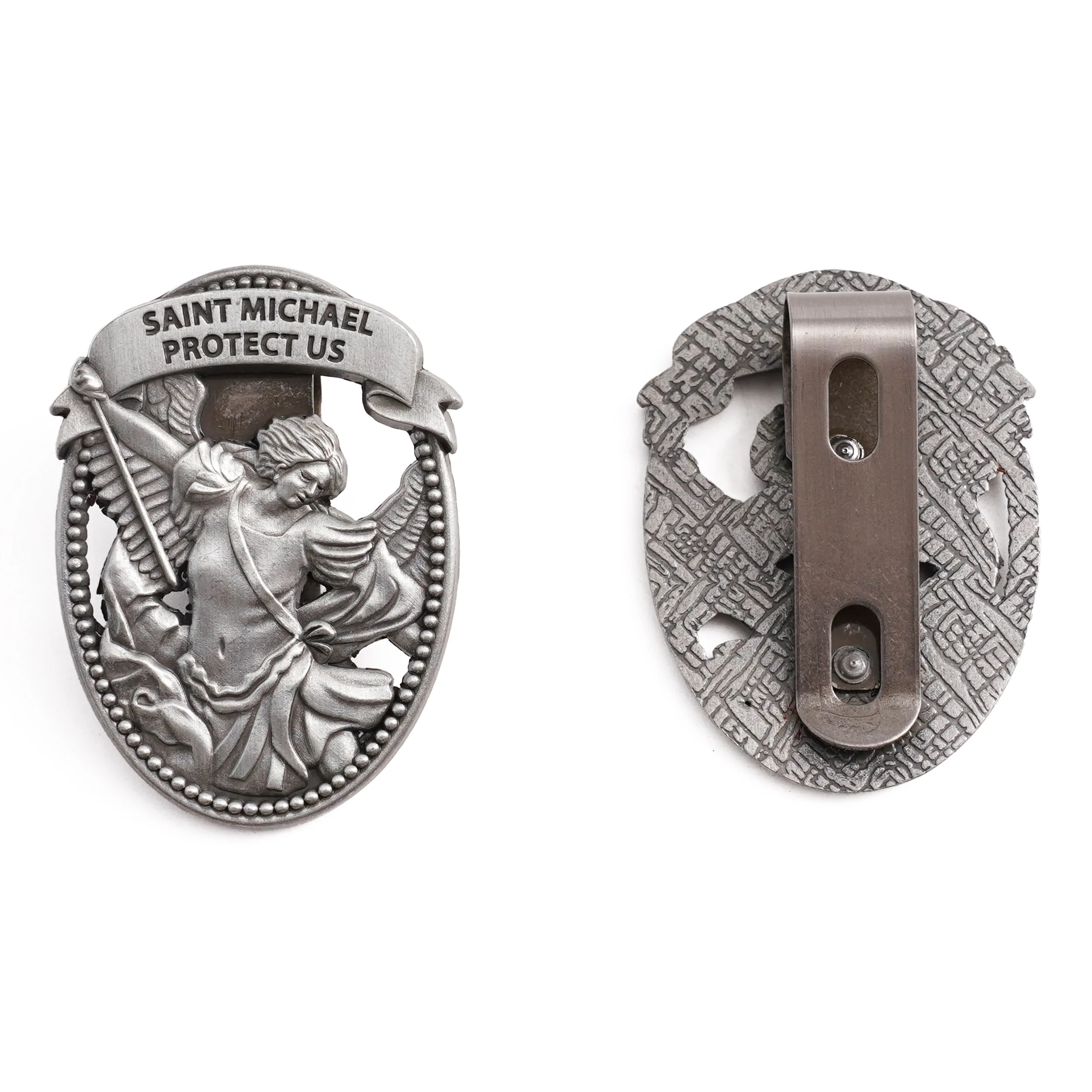 St Michael Medal Car Clip - Image 12